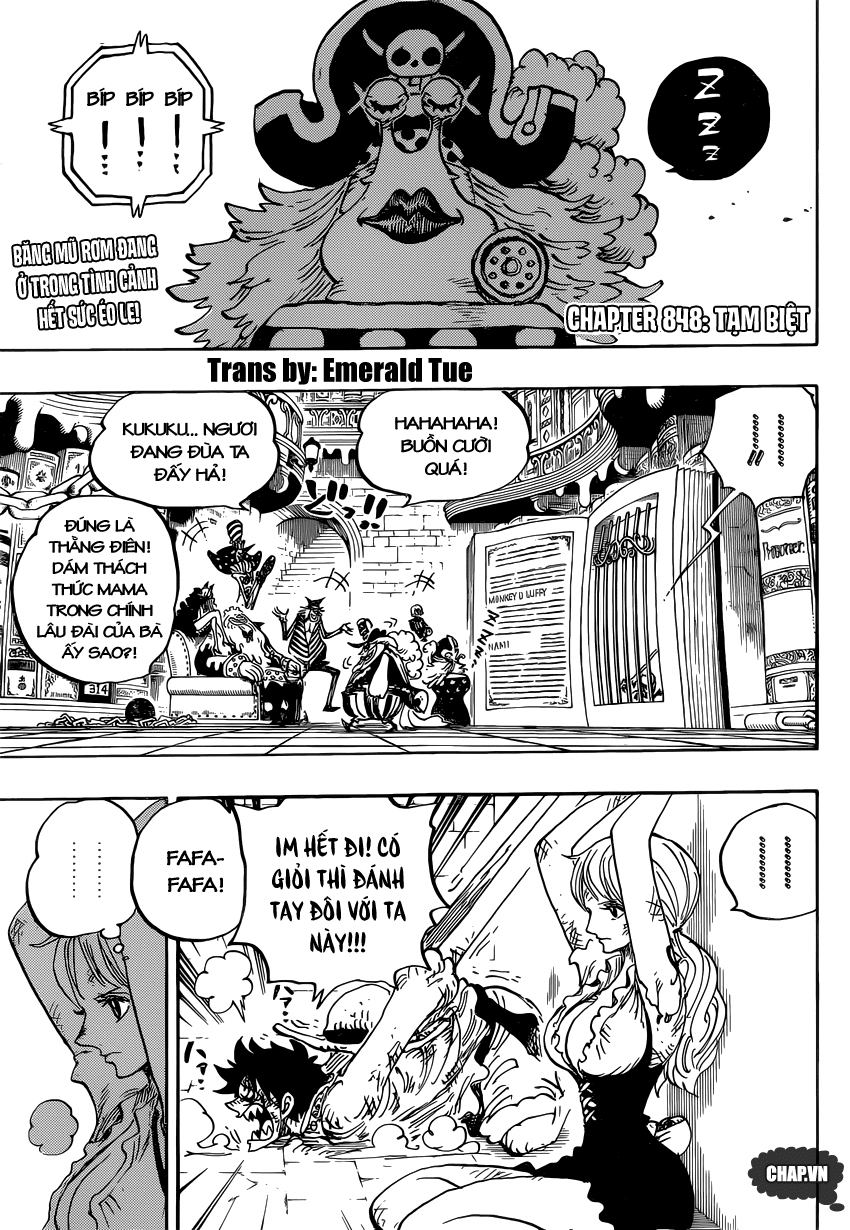 One Piece Tập 848 - Trang 2