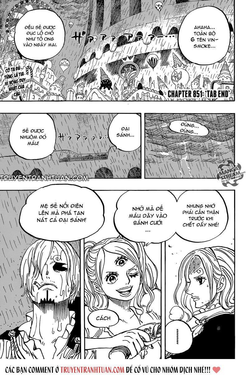 One Piece Tập 851 - Trang 2