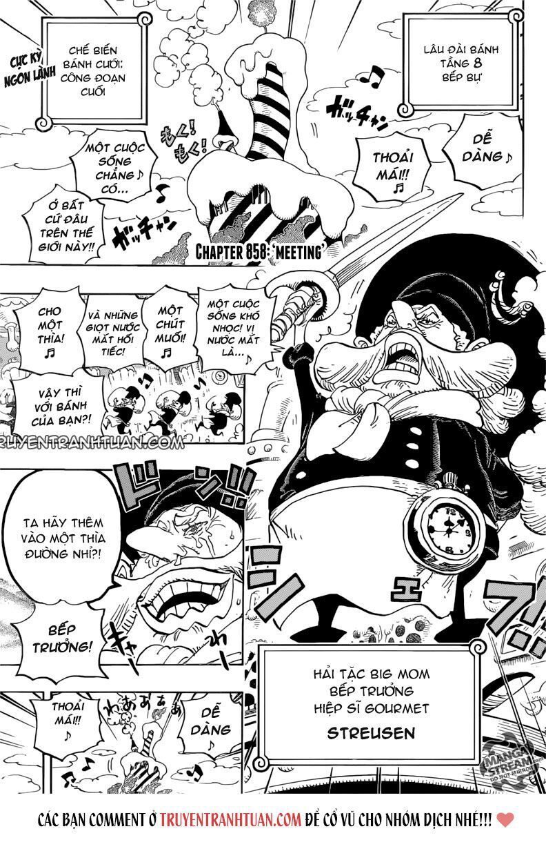 One Piece Tập 858 - Trang 2