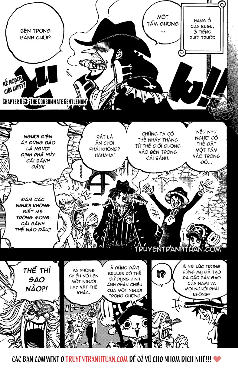 One Piece Tập 863 - Trang 4