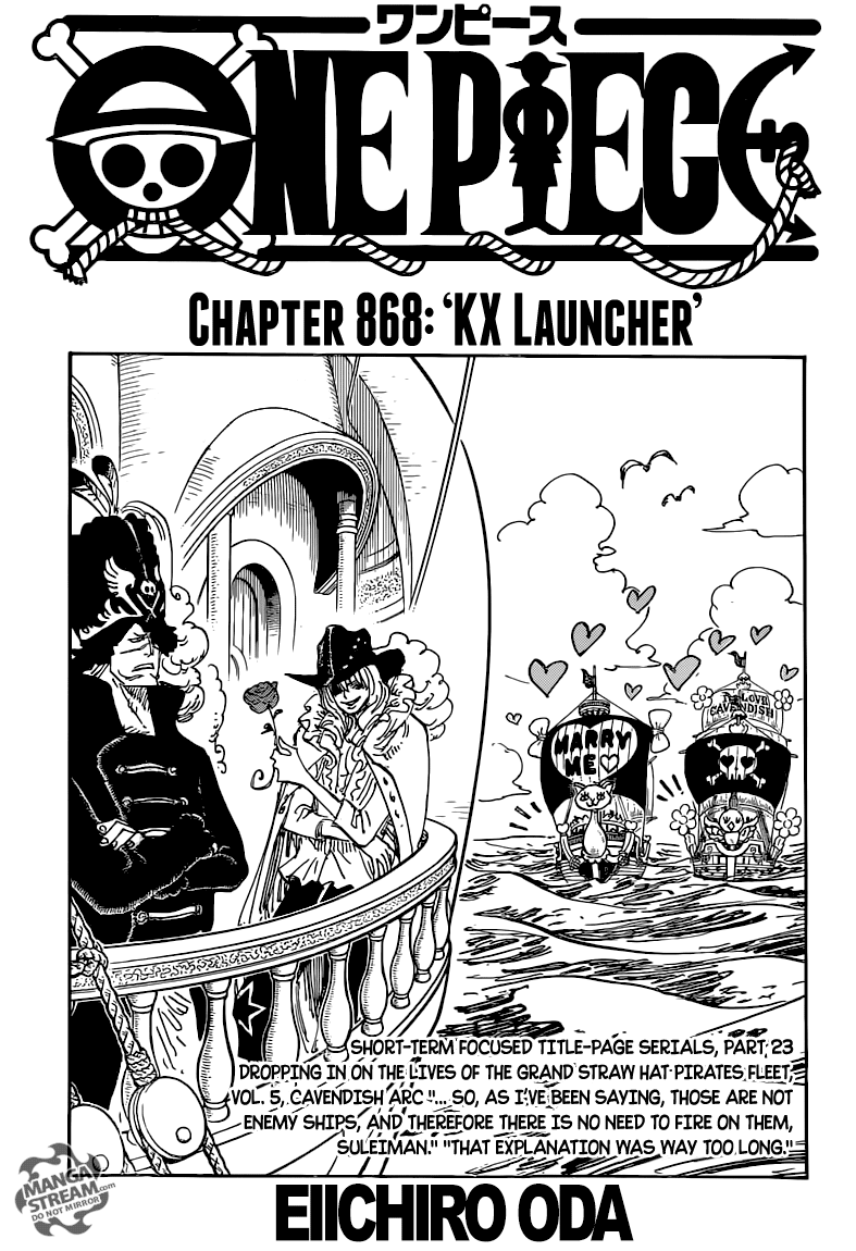 One Piece Tập 868 - Trang 1