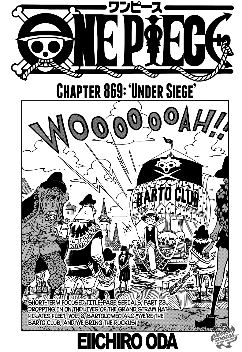 One Piece Tập 869 - Trang 1