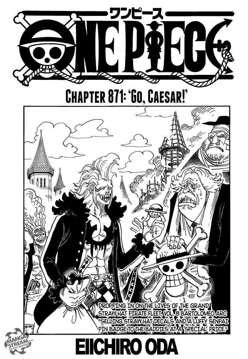 One Piece Tập 871 - Trang 2