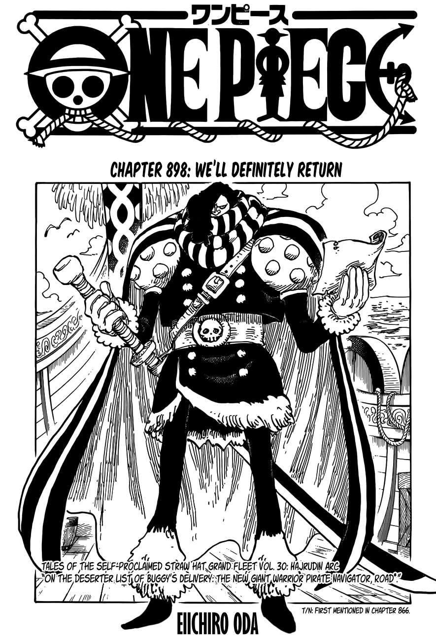 One Piece Tập 898 - Trang 1
