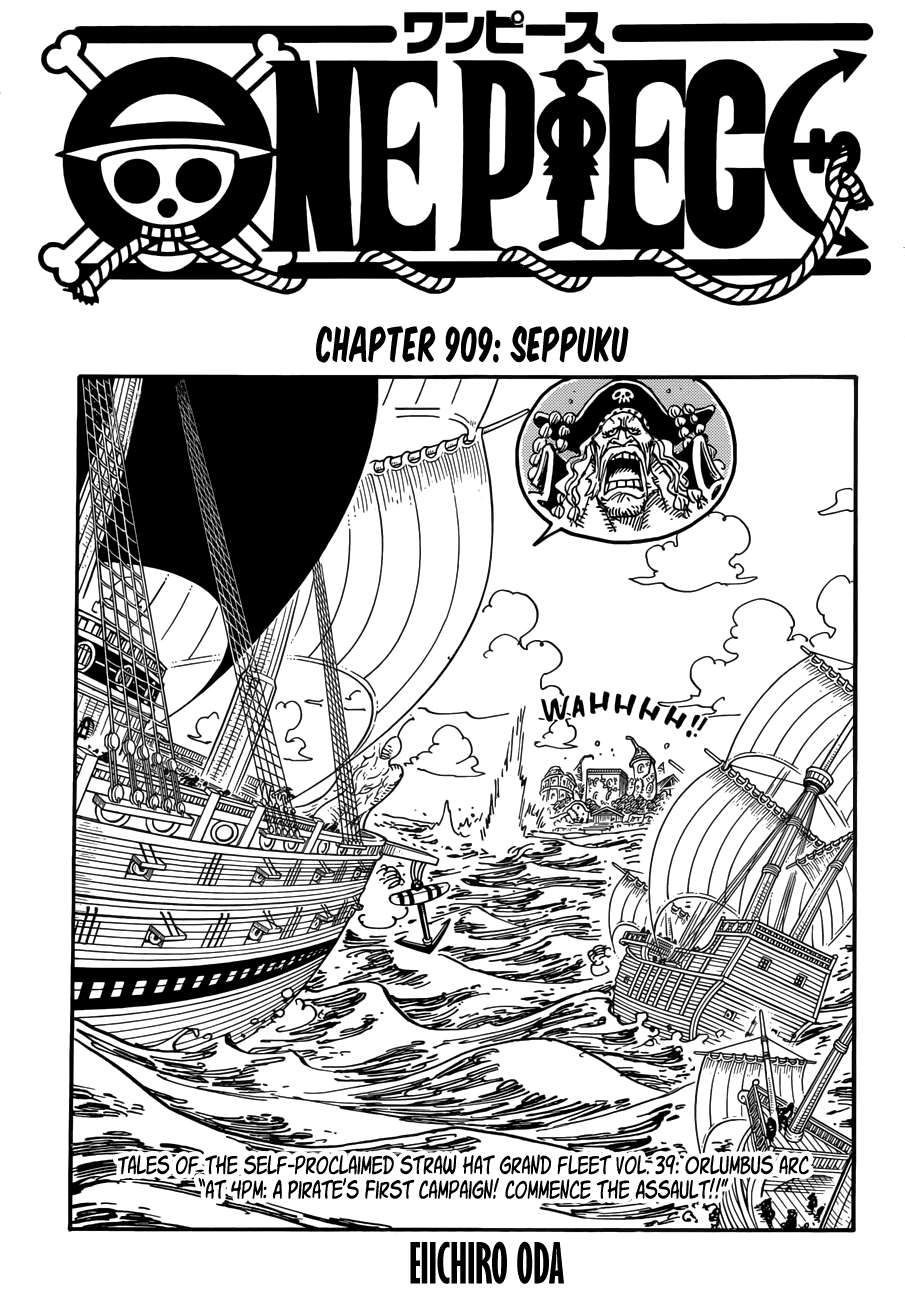 One Piece Tập 909 - Trang 1