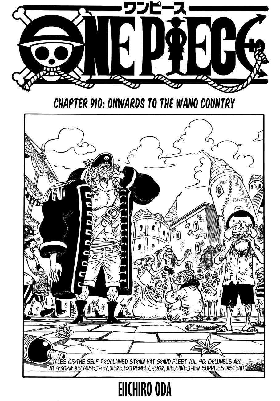 One Piece Tập 910 - Trang 1