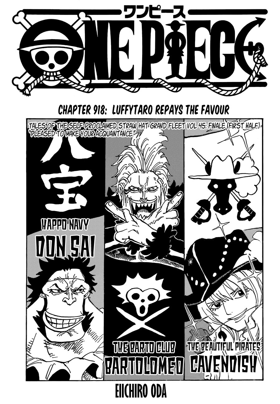 One Piece Tập 918 - Trang 1