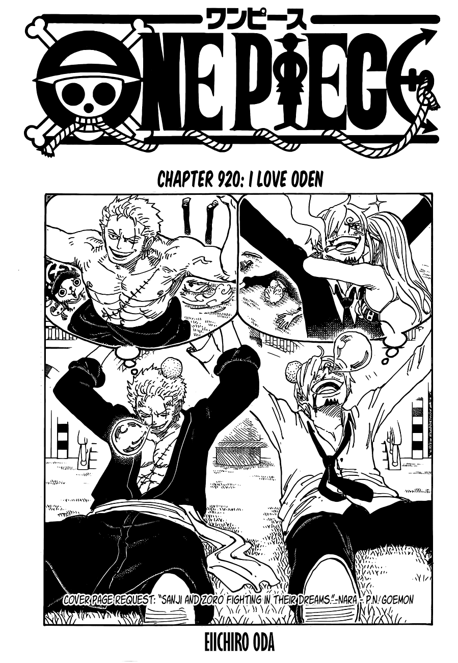 One Piece Tập 920 - Trang 1
