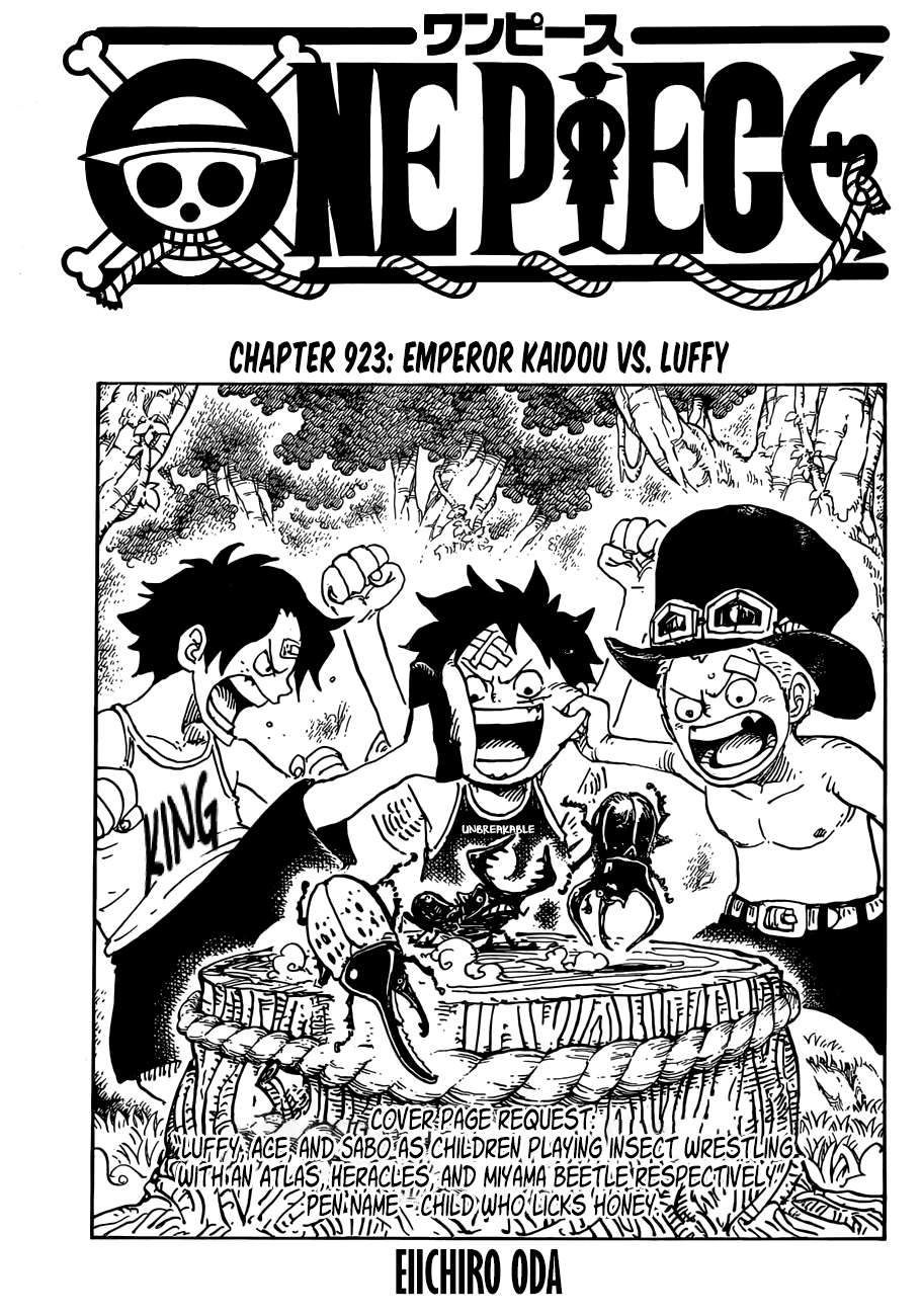 One Piece Tập 923 - Trang 1