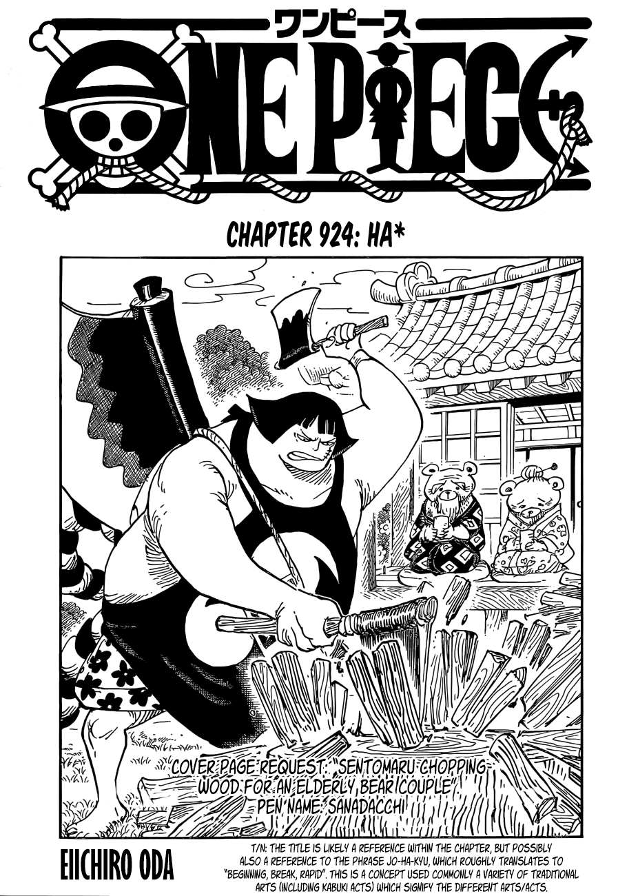 One Piece Tập 924 - Trang 1