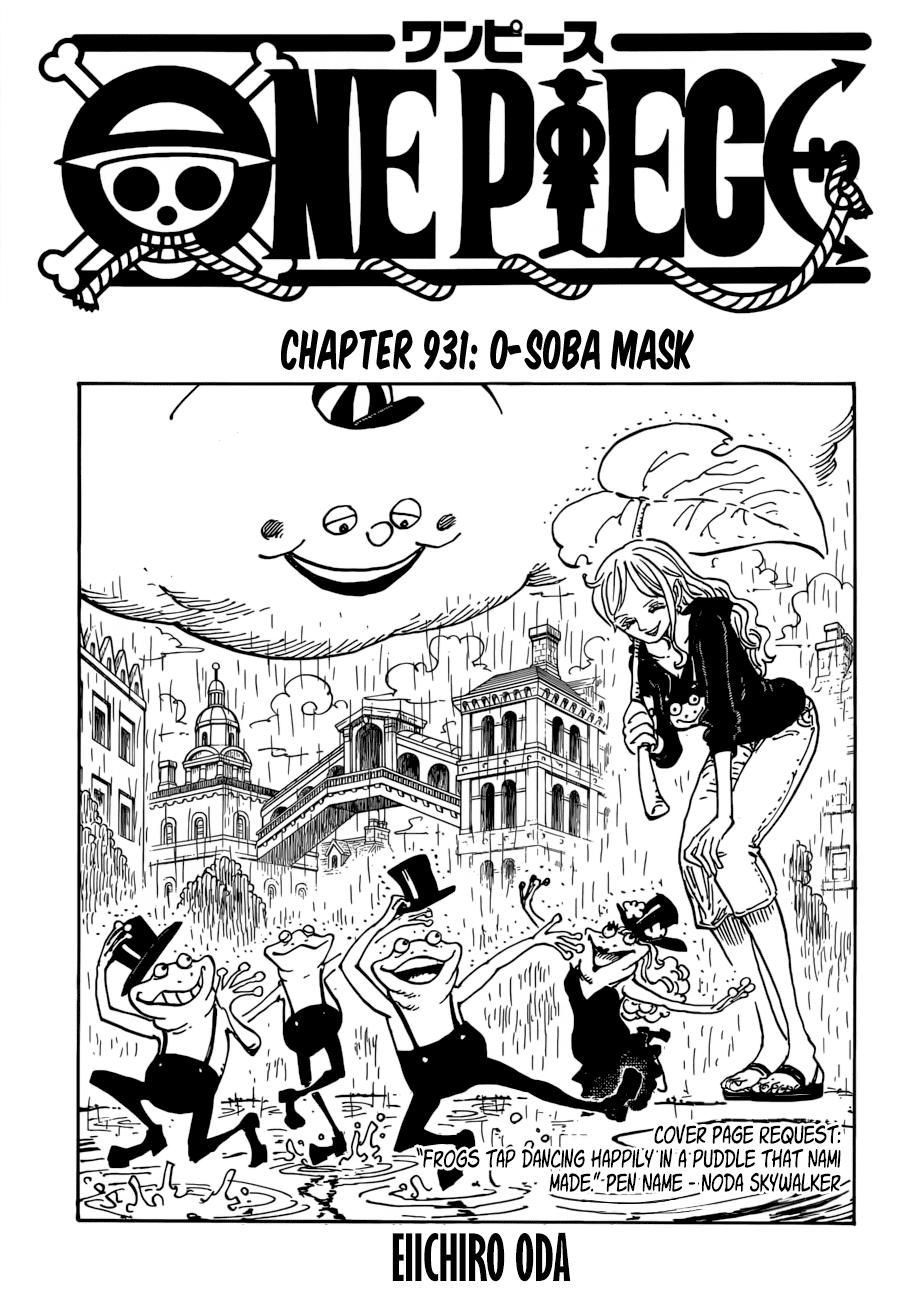 One Piece Tập 931 - Trang 1