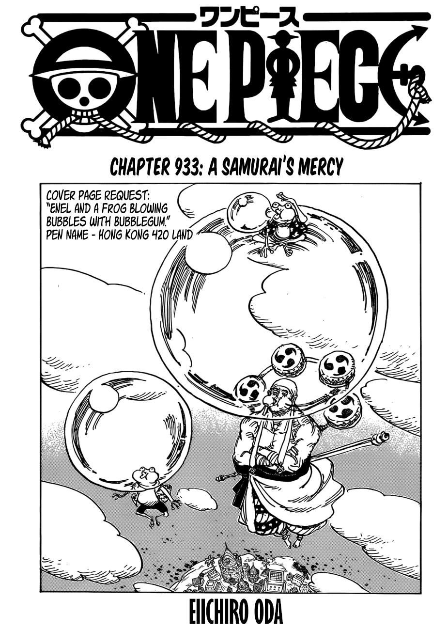 One Piece Tập 933 - Trang 1