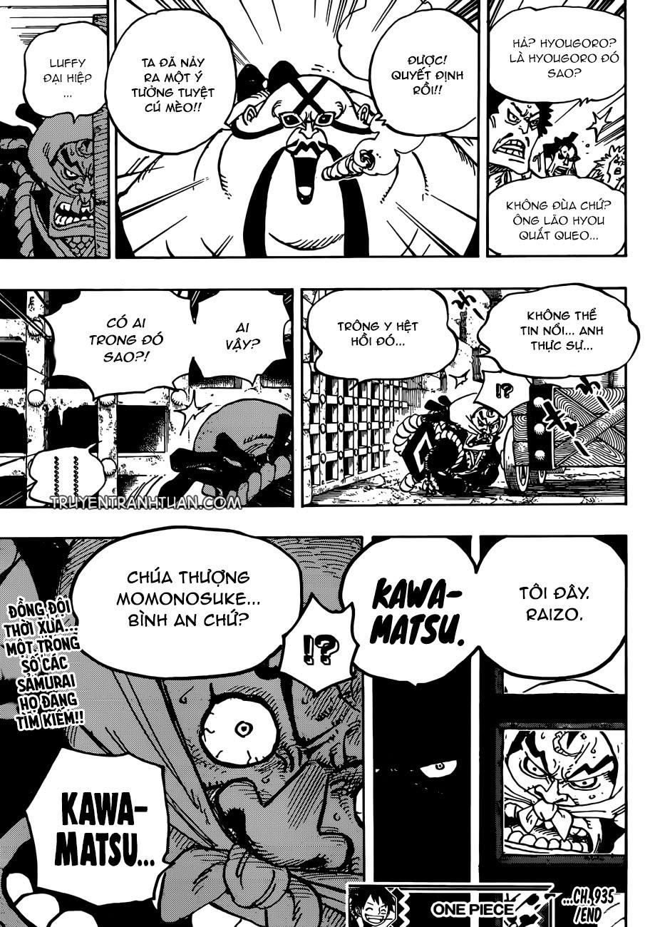 One Piece Tập 935 - Trang 16