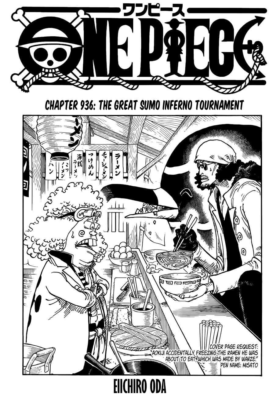 One Piece Tập 936 - Trang 1