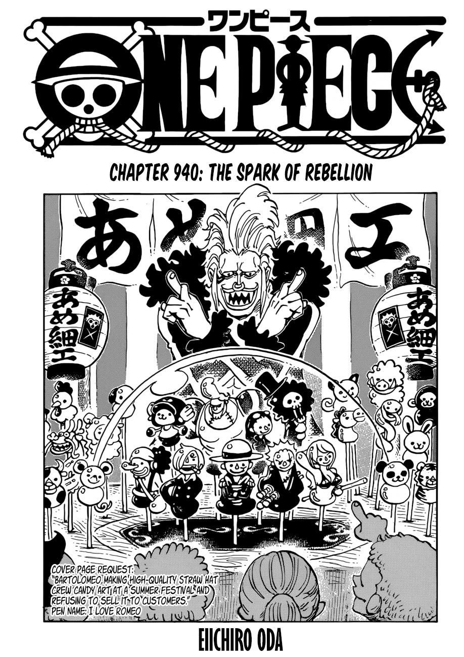 One Piece Tập 940 - Trang 1