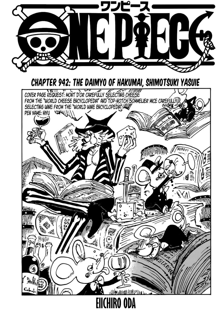One Piece Tập 942 - Trang 1