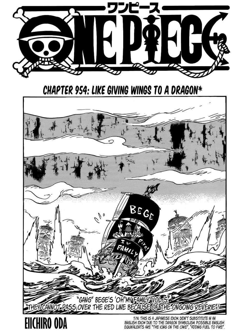 One Piece Tập 954 - Trang 1
