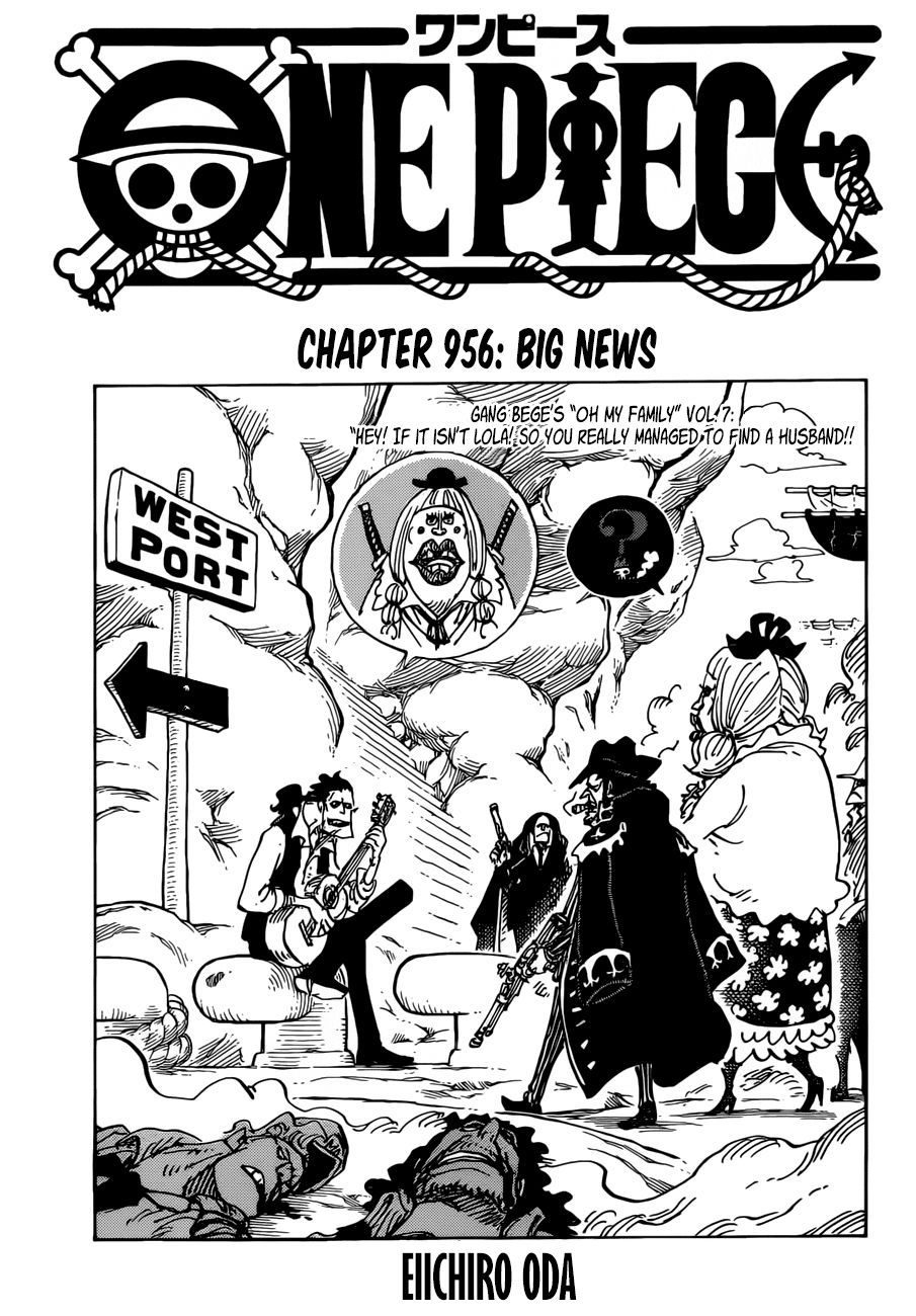 One Piece Tập 956 - Trang 1