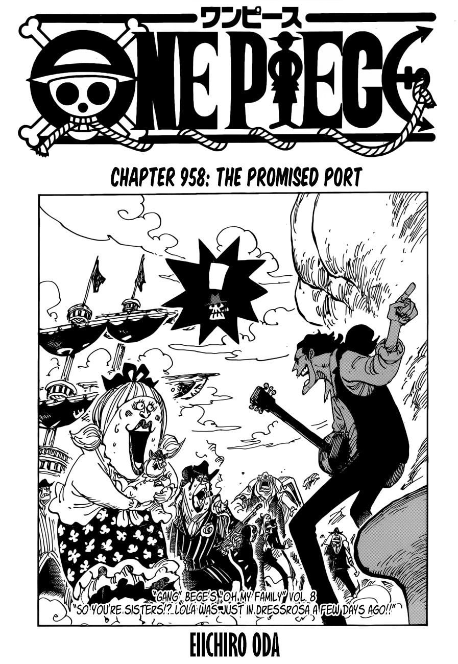 One Piece Tập 958 - Trang 1