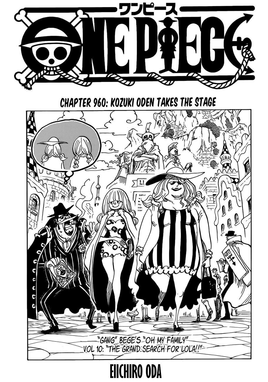 One Piece Tập 960 - Trang 1
