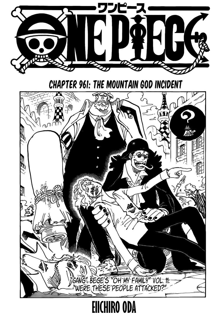 One Piece Tập 961 - Trang 1