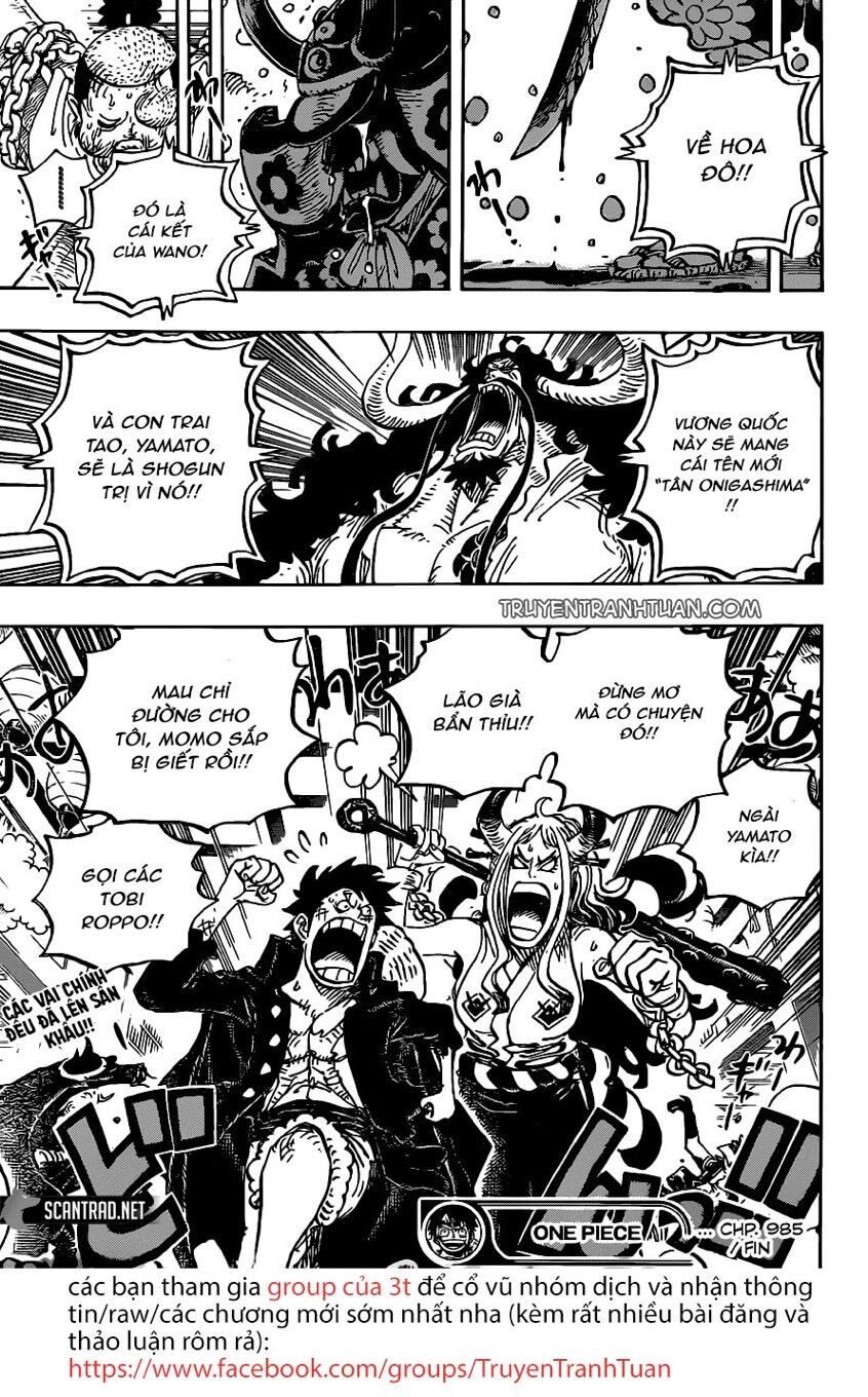 One Piece Tập 985 - Trang 17