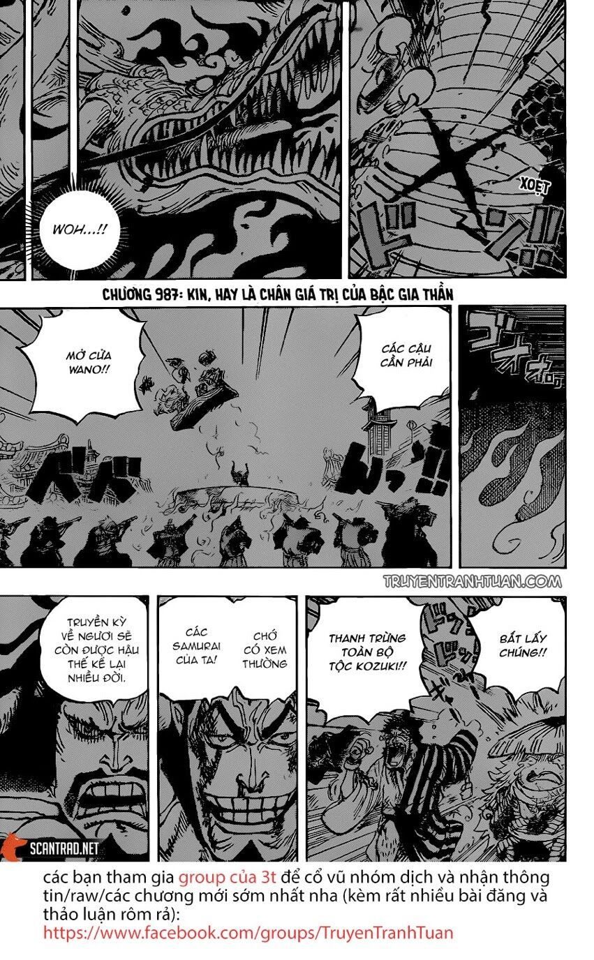 One Piece Tập 987 - Trang 3